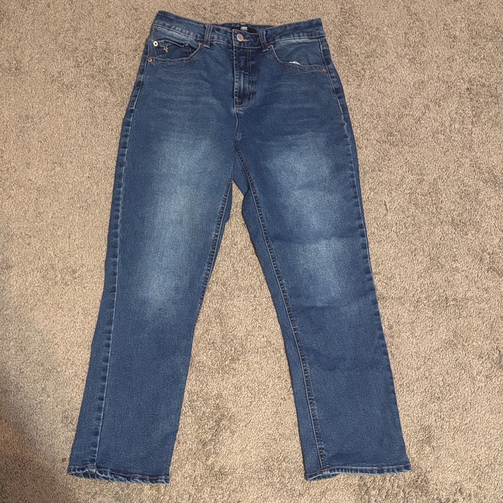 FRYE Women's Straight Leg Medium Wash Jeans, Size 2